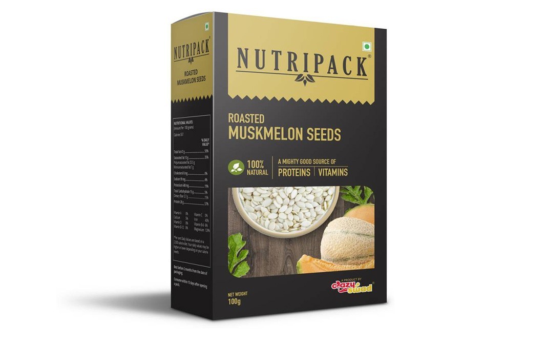 Nutripack Roasted Muskmelon Seeds    Box  500 grams
